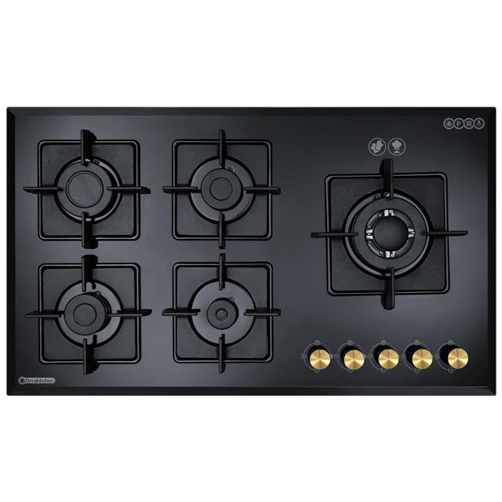 اجاق گاز صفحه ای درخشان مدل G612 Derakhshan G612 Glass Gas Hob